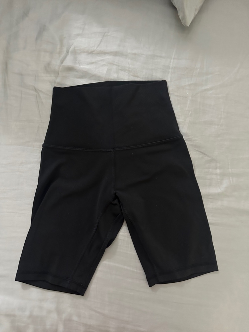 lululemon athletica Black High-Rise Bike Shorts